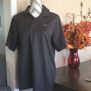 Medium Gray Nike Polo